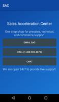 SAC: Sales Acceleration Center ポスター