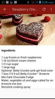 valentine's chocolate recipes poster