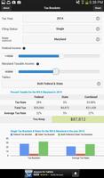 US Tax Brackets скриншот 1