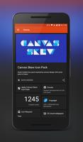Canvas Skew Icon Pack Affiche