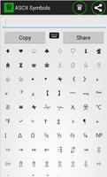 ASCII Symbols capture d'écran 1