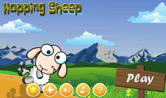 Hopping Sheep Affiche