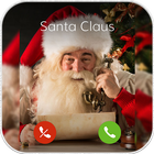 Live Santa Claus Video Call/Real Video Call Santa simgesi