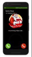 Live Santa Claus Video Call/Real Video Call Santa Affiche