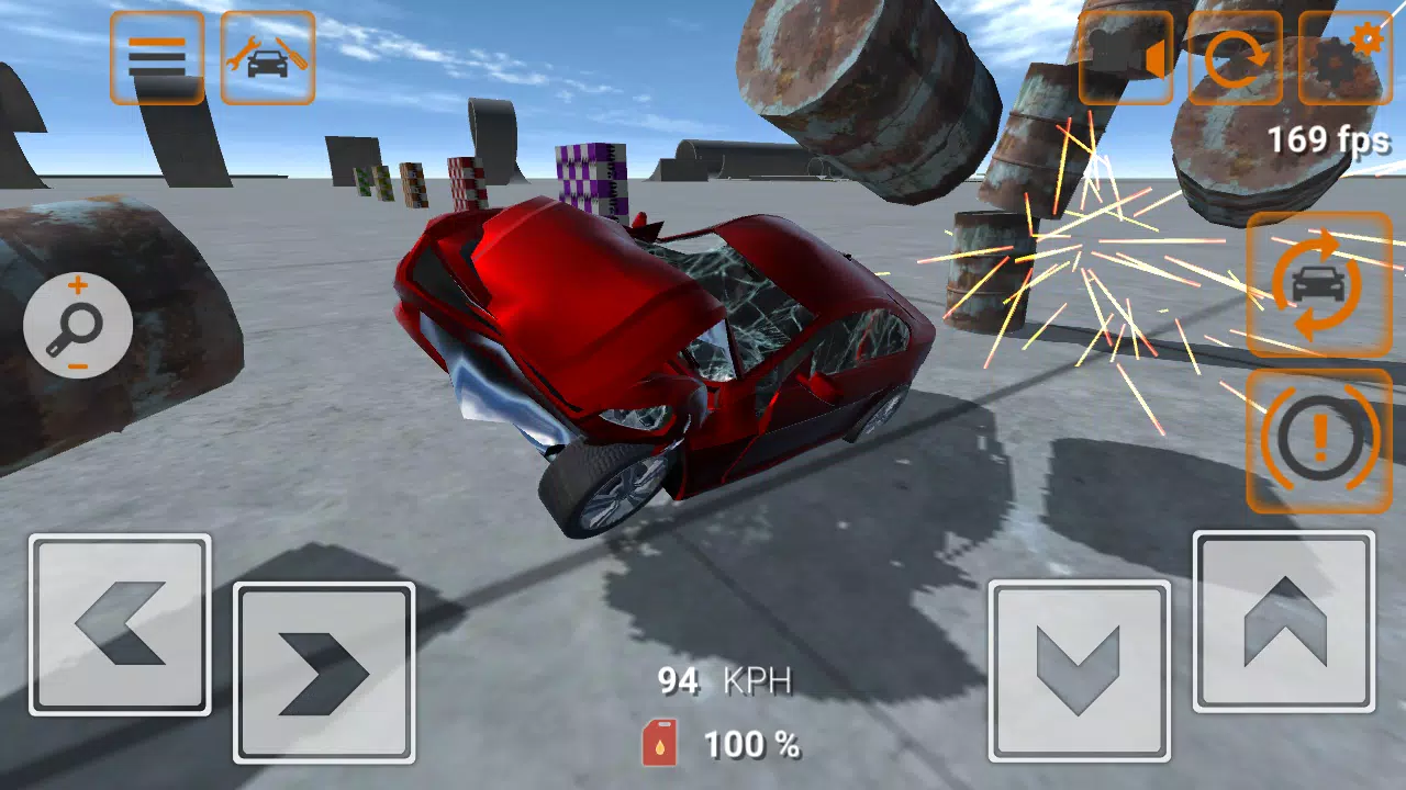 🔥 Download Car Crash Online 2.3 [Free Shopping/Adfree] APK MOD. Realistic  car destruction simulator 