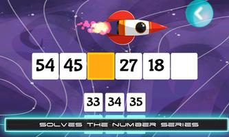 Space Maths: Number Series capture d'écran 1