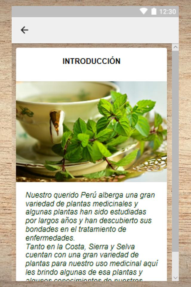 Plantas Medicinales Del Peru For Android Apk Download