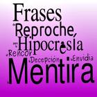 Frases e imágenes de reproche आइकन