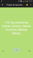Frases e imágenes de reproche स्क्रीनशॉट 1