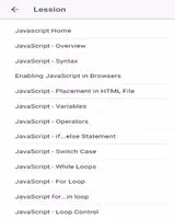 Learn Java Script capture d'écran 1