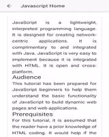 Learn Java Script capture d'écran 2
