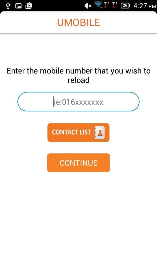 U Mobile Top Up For Android Apk Download
