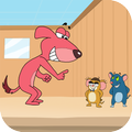 Little Dog In Battle