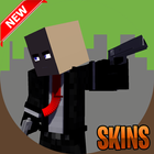 Skins Hitman for Minecraft icône