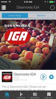 Dissmore's IGA Plakat