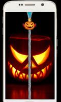 Halloween Zipper Lockscreen 2018 पोस्टर