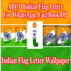 Indian Flag Letter HD Wallpaper ikona