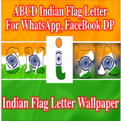 Indian Flag Letter HD Wallpaper icon