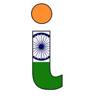TriColoured Indian Flag HD Letters Wallpaper تصوير الشاشة 1