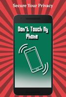 who touched my phone - anti touch app-poster