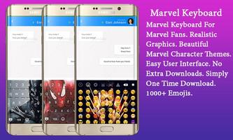 New keyboard with Marvel Avengers ảnh chụp màn hình 3