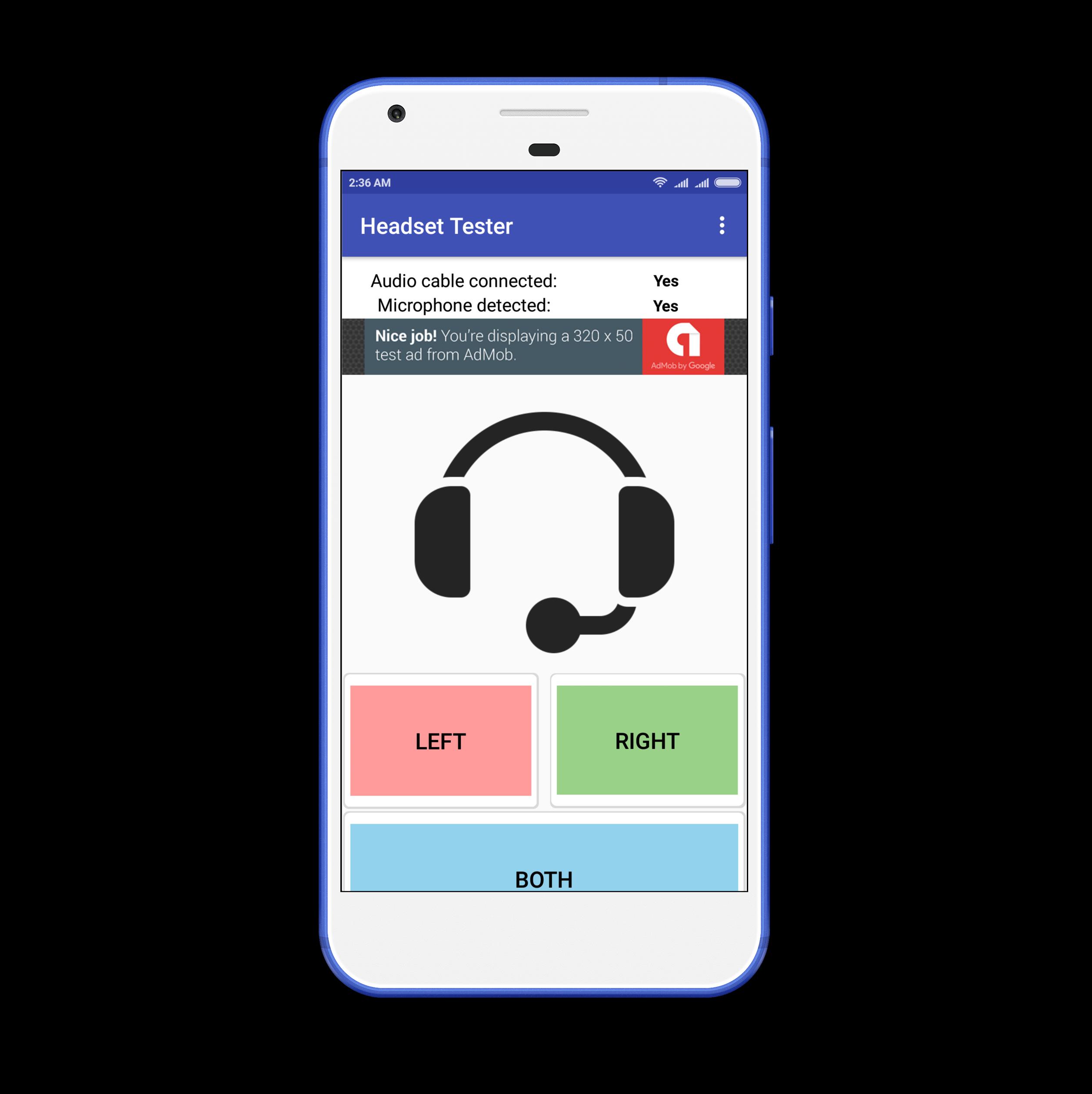 Headset Left Right - Stereo Test pour Android - Téléchargez l'APK