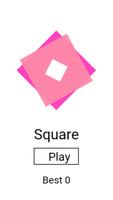 Square Rotate Lite Affiche