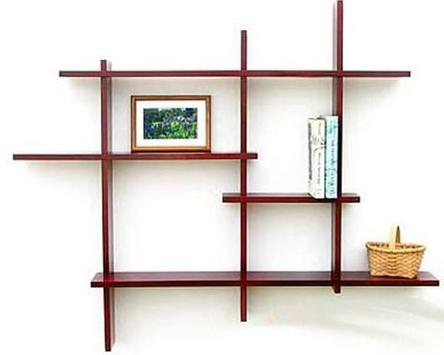 Elegant Wall Shelf Design screenshot 1