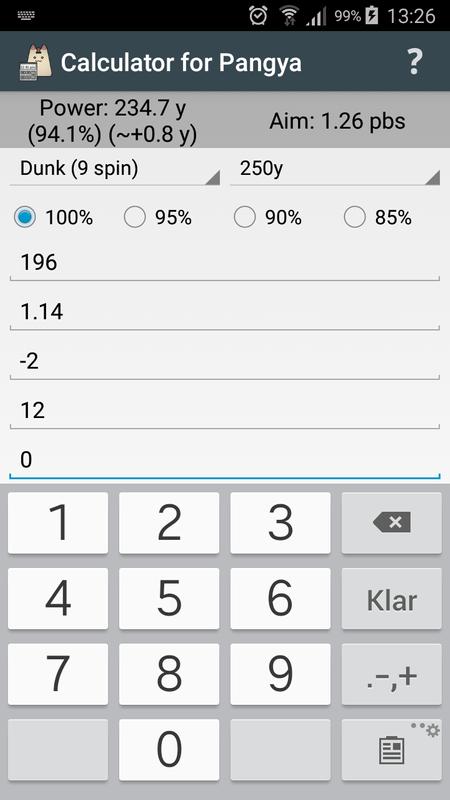 hole in one calculator pangya Calculator for pangya for android apk download.