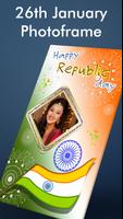 Republic Day Photo Frame постер