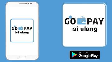 GO PAY isi ulang GOJEK plakat