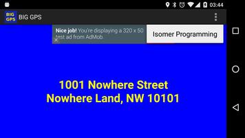 BIG GPS Screenshot 1