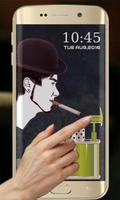 Cigarette Screen Lock Affiche