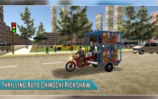 City Chingchi Auto Rickshaw 3D capture d'écran 2
