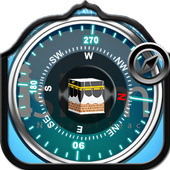 Islamic compass qibladirection icon Islamic compass qibladirection icon