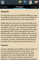 Biography of Imam Malik syot layar 2