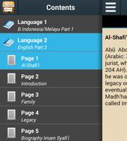 Poster Biography of Imam Al-Shafie