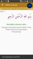 Islam dalam Quran (Indonesia) imagem de tela 1