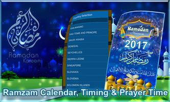 Ramadan Calendar - Duain 2018 পোস্টার
