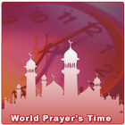Muslim World Prayers Time Zeichen