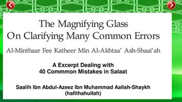 Forty Common Mistakes in Salat syot layar 1