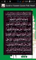 Surah Yaseen - Quran Pak Heart imagem de tela 1