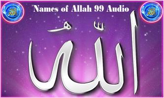 Poster 99 Names of Allah English Urdu Translation Mp3