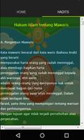 برنامه‌نما Fiqih Islam tentang Mawaris عکس از صفحه