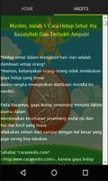 Hidup Sehat Ala Rasulullah screenshot 1