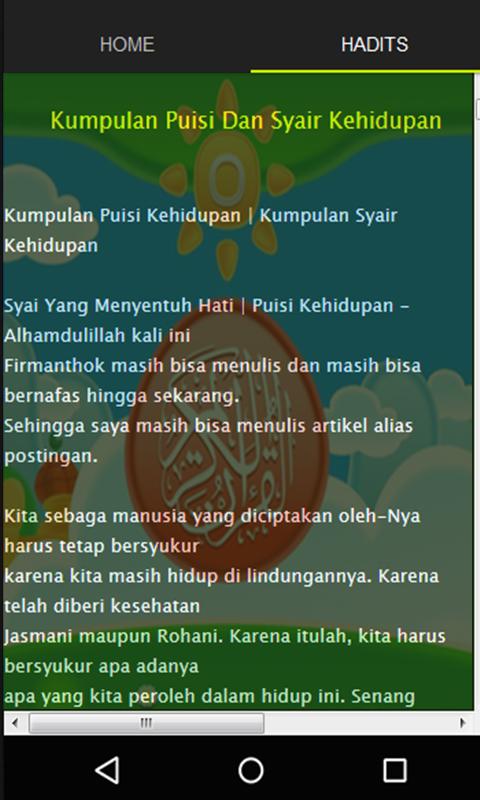 Dapatkan Gambar Syair Renungan Kehidupan For Android Apk Download Terupdate oleh www.cikimm.com