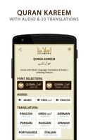 Quran Audio & Translation القر Plakat