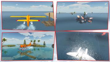Sea Plane Flight Sim : Island Tourist Transporter 截图 2