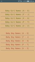 پوستر Name your baby - Baby Names