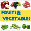 Names of Fruits and Vegetables